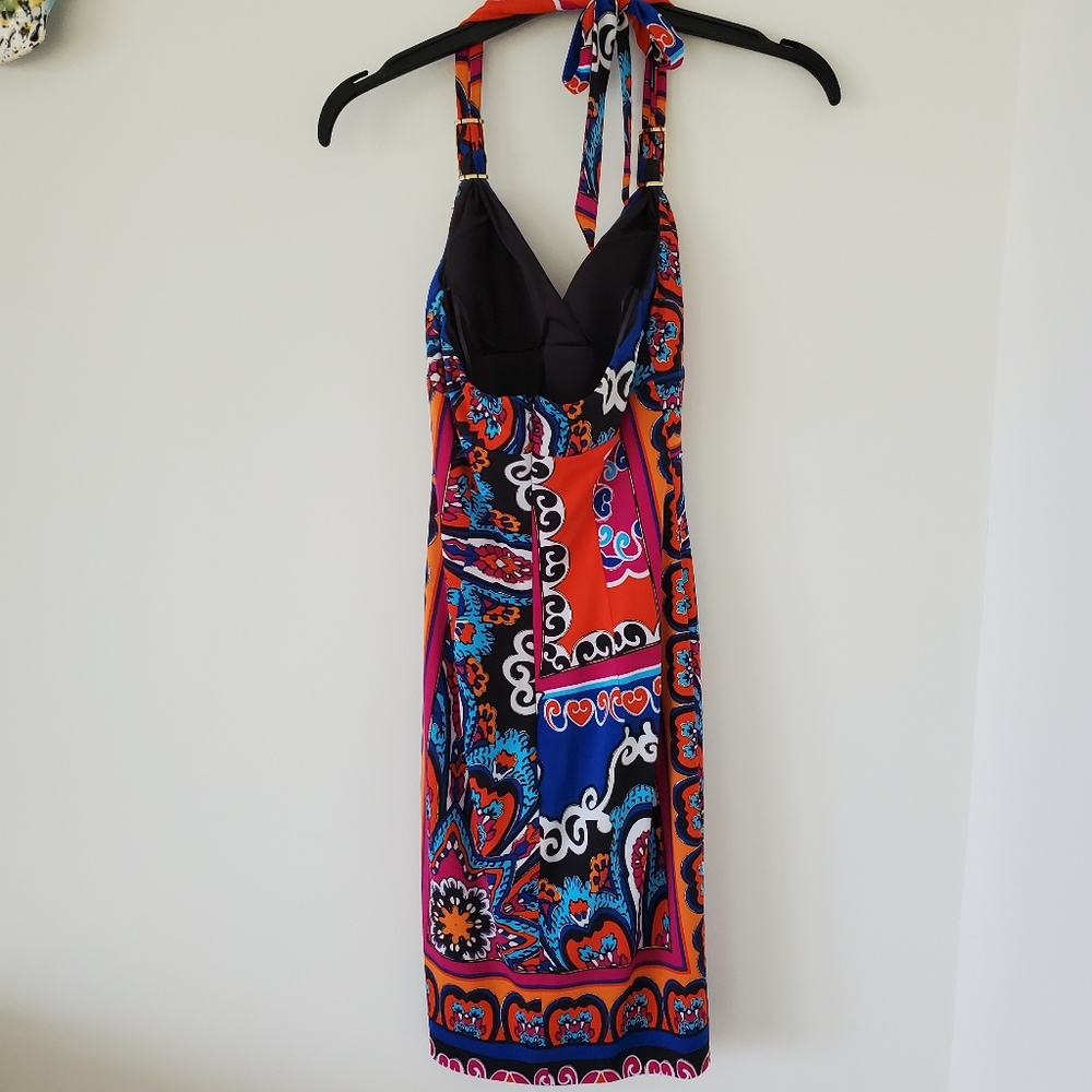 Cache Multicolor Halter Dress - Picture 2 of 10
